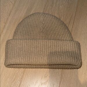 Sunday Best Tan Knit Beanie